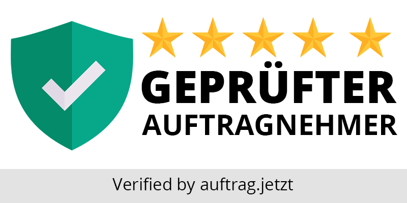 auftrag.jetzt logo geprĂŒfter auftragnehmer